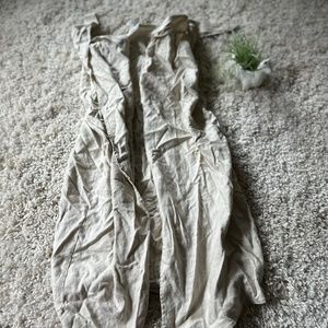 JRT Artsy Artist hippie cream thick potato bag material indie long cardi…